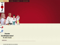 karate-grosshabersdorf.de Webseite Vorschau
