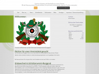 schuetzenverein-burggrub.de Webseite Vorschau