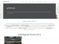 artishock.de Webseite Vorschau
