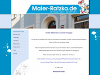 maler-ratzka.de Webseite Vorschau