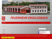ffw-ergoldsbach.de Webseite Vorschau