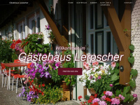 gaestehaus-lerpscher.de Webseite Vorschau