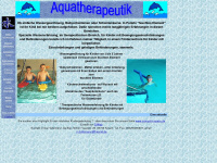 aquatherapeutik.de Webseite Vorschau