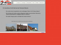 zimmerei-mersch.de Webseite Vorschau