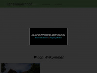 hanslbauernhof.de Webseite Vorschau