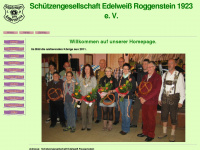 edelweiss-roggenstein.de Webseite Vorschau