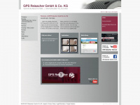 gps-reisacher.com Webseite Vorschau