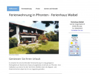 ferienhaus-waibel.de Webseite Vorschau