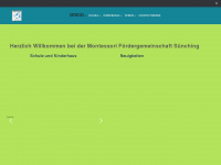 montessori-suenching.de Webseite Vorschau