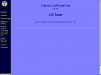 lg-tann.de Webseite Vorschau