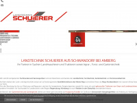 schuierer-landtechnik.de Webseite Vorschau