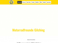 motorradfreunde-gilching.de Webseite Vorschau