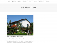 gaestehaus-jumel.de Webseite Vorschau