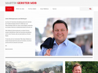 martin-gerster.de Webseite Vorschau