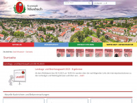 miesbach.de Webseite Vorschau