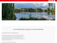 spd-reinickendorf.de Webseite Vorschau