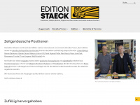 edition-staeck.de Webseite Vorschau