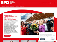 spd-hessen.de Webseite Vorschau