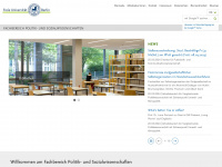 polsoz.fu-berlin.de Webseite Vorschau
