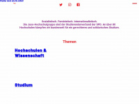 jusohochschulgruppen.de Webseite Vorschau