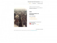 koernerstrasse.org Webseite Vorschau
