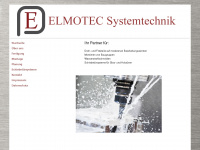 elmotec-systemtechnik.de Webseite Vorschau