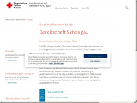 brk-schongau.de Webseite Vorschau