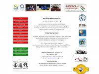judo-in-aschaffenburg.de Webseite Vorschau