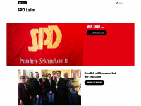 spd-laim.de Webseite Vorschau