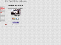 taxi-ludl-munich.de Webseite Vorschau