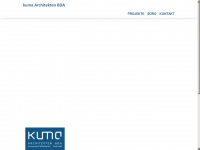 kuma-architekten.de Webseite Vorschau