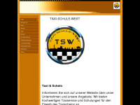 taxi-west.de Webseite Vorschau