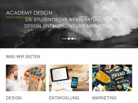 academy-design.de Webseite Vorschau