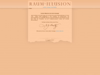 raum-illusion.de Webseite Vorschau