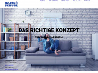 kaelte-schuebl.de Webseite Vorschau