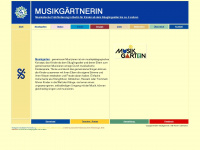 musikgaertnerin.de Webseite Vorschau