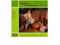 tanz-im-spielwerk.de Webseite Vorschau