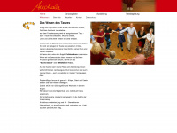 anchala-tanz.de Webseite Vorschau
