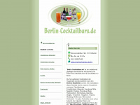 berlin-cocktailbars.de Webseite Vorschau