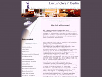 berlin-luxushotels.de Webseite Vorschau
