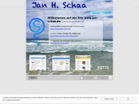 jan-schaa.de Webseite Vorschau