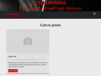 cellomania.de Webseite Vorschau