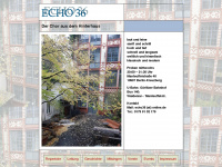 echo36.de Webseite Vorschau
