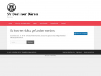 berliner-baeren.de Webseite Vorschau