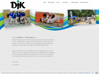 djk-sued.de Webseite Vorschau