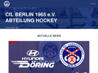 cfl-hockeywelt.de Webseite Vorschau