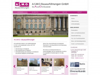asmo-bau.de Webseite Vorschau