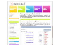 futuramax.de Webseite Vorschau