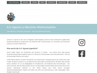 agraria.de Webseite Vorschau