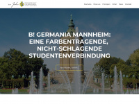 germania-mannheim.de Webseite Vorschau